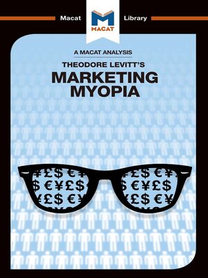 cover image of An Analysis of Theodore Levitt's Marketing Myopia